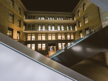 Interior of modern building