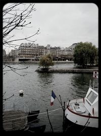 River with buildings in background