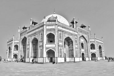 View of historic building against sky