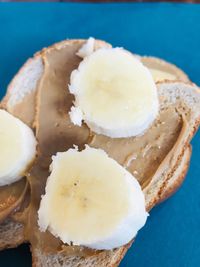 Close-up of ice cream in plate
