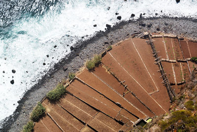 Girão cape with highest skywalk balcony on cliff in europe, madeira island