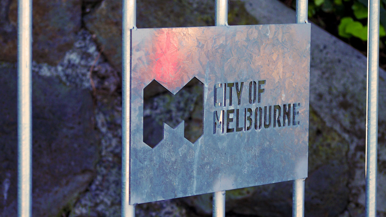 Melbourne sign