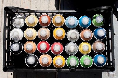 Full frame shot of colorful objects