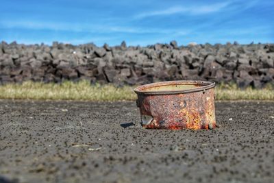 Close-up of rusty metal