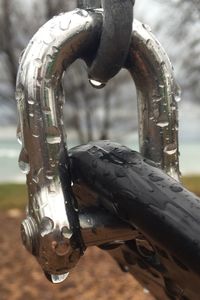 Close-up of rusty metal