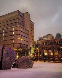 View of buildings in city