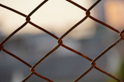 Full frame shot of chainlink fence