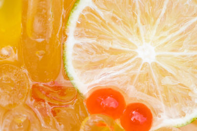 Close-up of orange slice