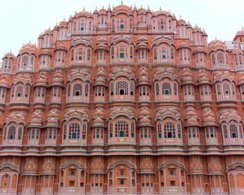 Low angle view of historical building against sky