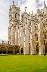 Cloister of the westminster abbey, london, uk