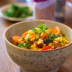 Close-up of food in bowl