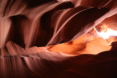 Rock formations in a canyon