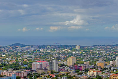 Cityscape against sky