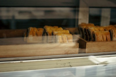 Close-up of food in store