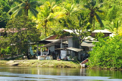 View of swimming pool in building