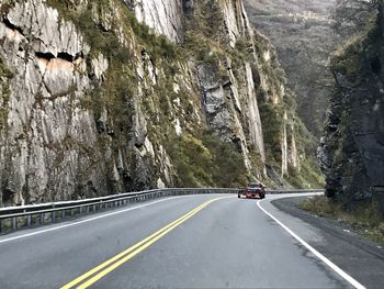 Road amidst mountain