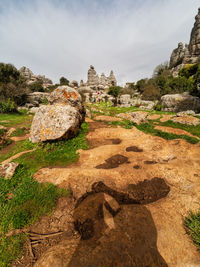 Old ruins of a temple