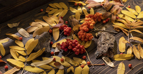 Close-up of fruits for sale at market stall