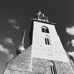 Low angle view of church