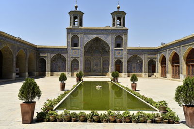 View of historic building against sky