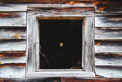 Close-up of window