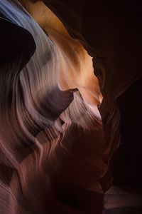 Scenic view of rock formations