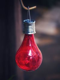 Close-up of light bulb