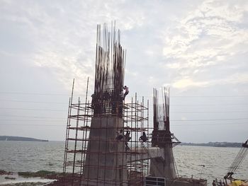 Reflection of clouds in water