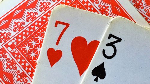 Close-up of text on paper