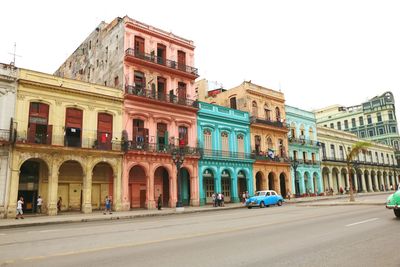 View of buildings in city