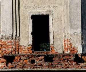 Window of old building