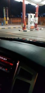 Blurred motion of bus