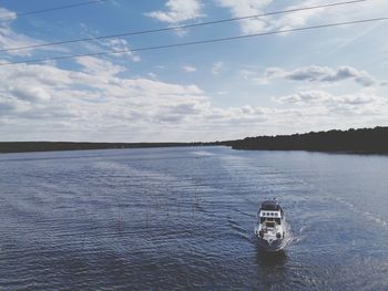 Lake and river scenery 