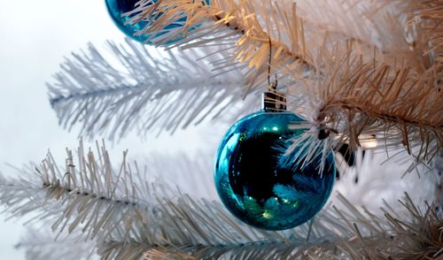 Close-up of christmas decoration