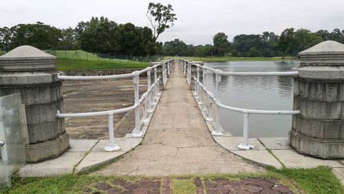 Footbridge in park