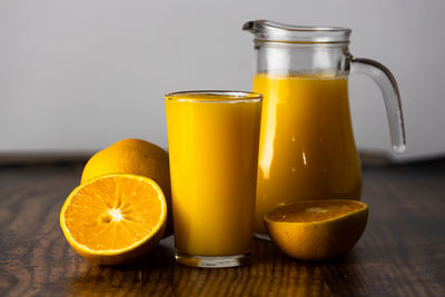 Close-up of drink on table