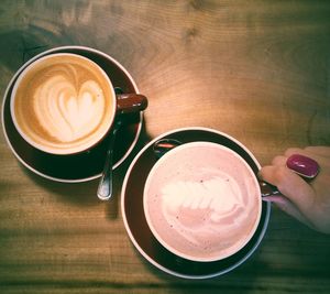 Close-up of coffee cup