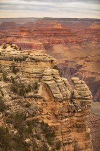 Rock formations at seaside