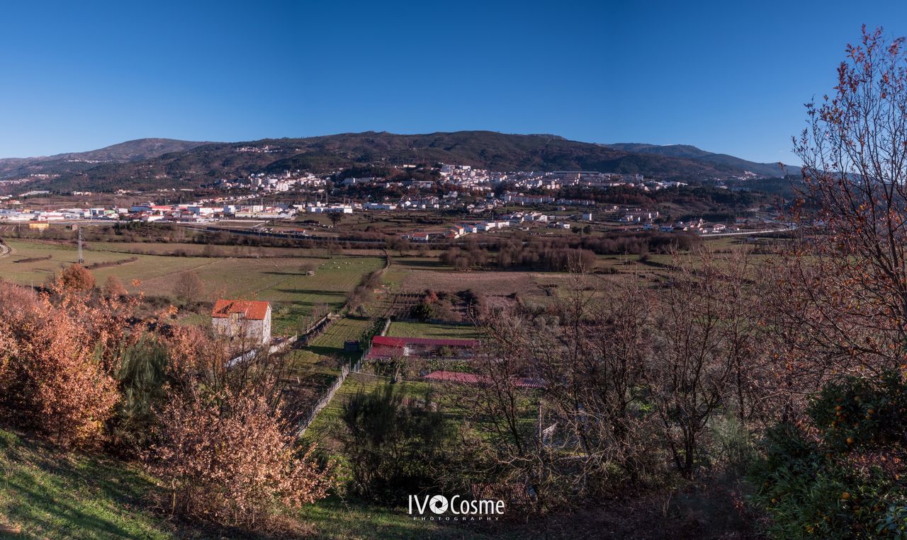 AERIAL VIEW OF FIELD AGAINST SKY