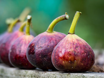 Close-up of fruit on table