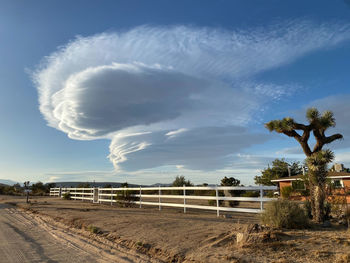 Scenic view of road against sky