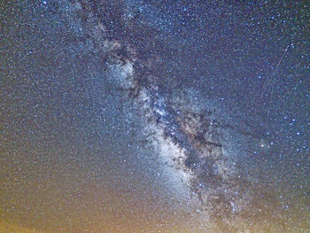 Full frame shot of sky at night