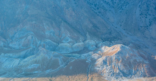 Aerial view of land