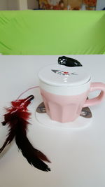 Close-up of drink on table