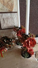 Close-up of christmas decoration