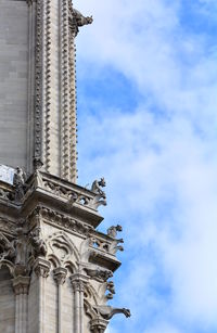 Low angle view of statue