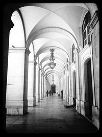 Corridor of building