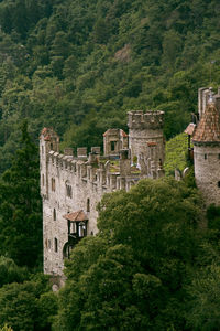 Buildings in a valley