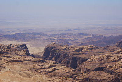 Idyllic shot of desert landscape