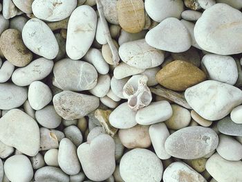 Full frame shot of pebbles